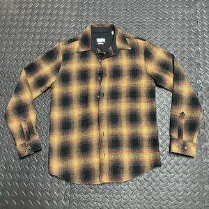 NWOT Mens Vitello Plaid Flannel Shirt